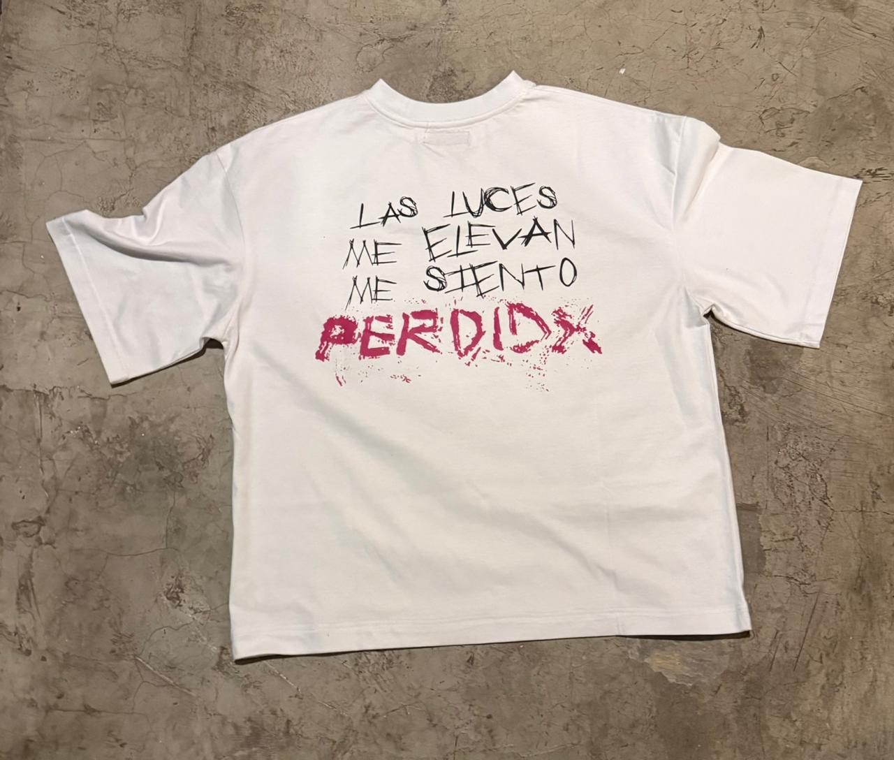 Playera "PERDIDO" Blanca / TUSSY