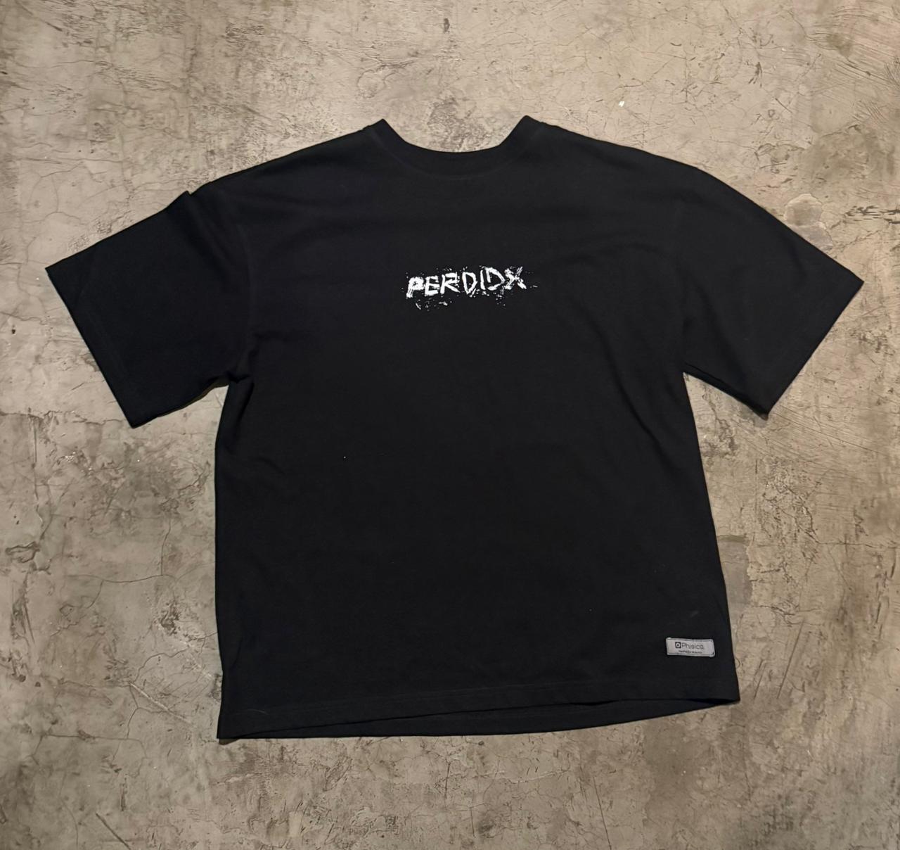 Playera "PERDIDO" NEGRA / COCA